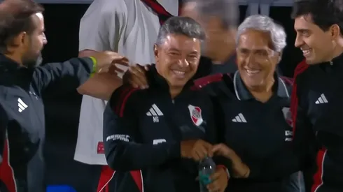 Gallardo recibió sus 50 años en Uruguay.
