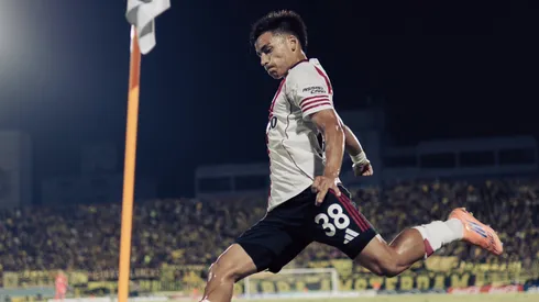 Subiabre entró a los 16 minutos del segundo tiempo y tuvo la ocasión más clara de River.
