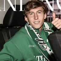 Tras su frustrada llegada a River, Santino Andino fue presentado en Panathinaikos