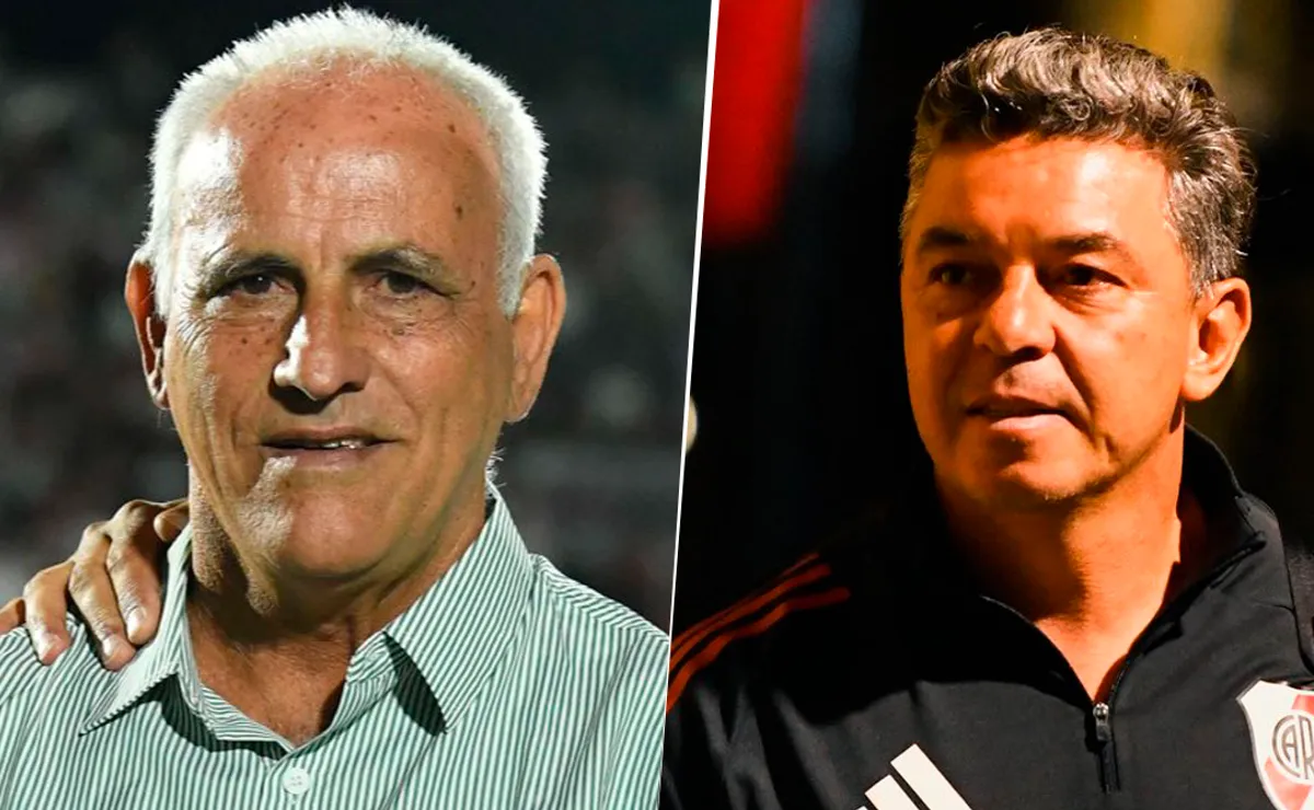 Antonio Alzamendi y Marcelo Gallardo.