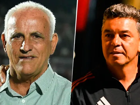 Con dedicatoria especial: el mensaje de Alzamendi a Gallardo tras ser homenajeado