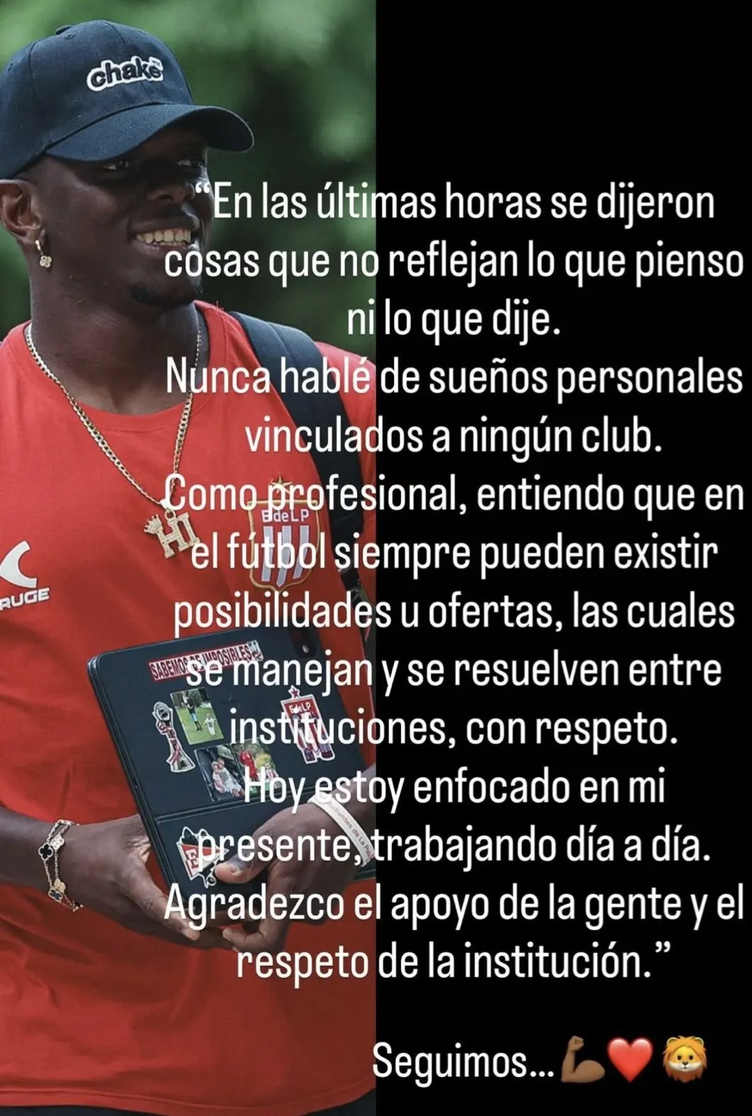 La publicación de Edwuin Cetré. (Instagram)