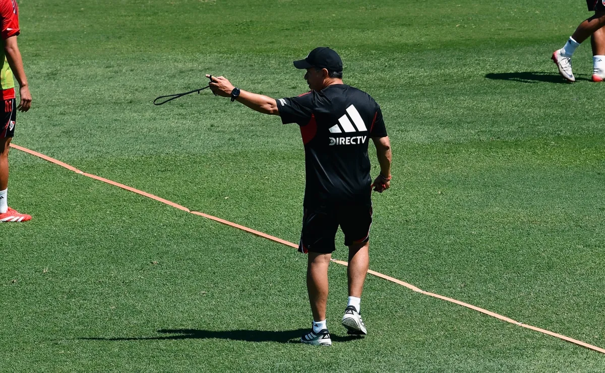 Gallardo, conforme con el plantel tras la pretemporada y el primer partido.