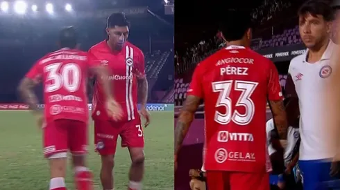 Enzo Pérez tuvo un amargo debut en Argentinos.
