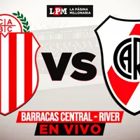 Seguí en vivo River vs. Barracas en streaming: transmisión minuto a minuto por el Apertura 2026