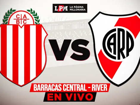 Seguí en vivo River vs. Barracas: transmisión minuto a minuto