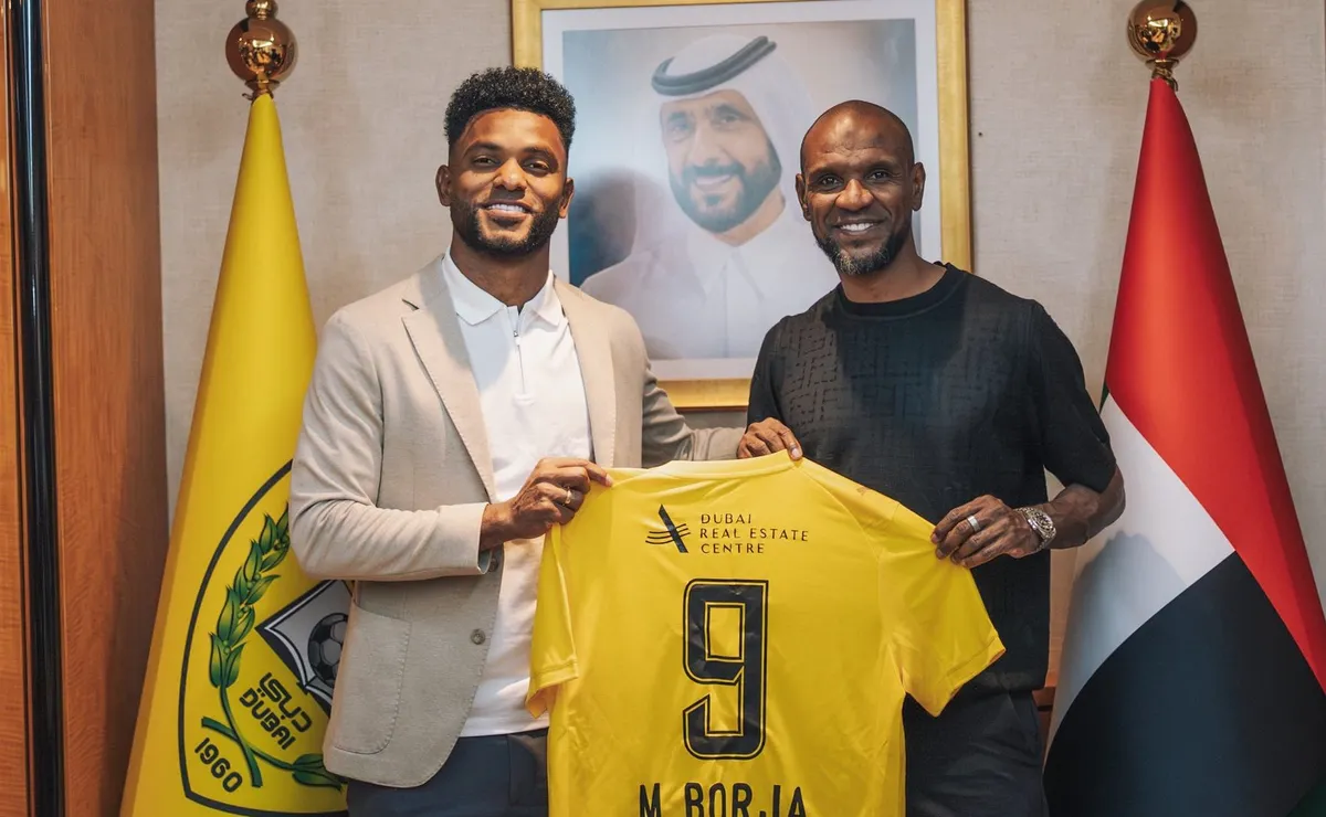 Así presentaron a Borja en Al-Wasl.