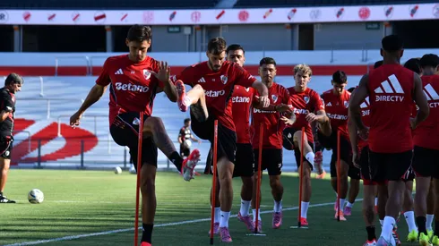 River cerró su semana de entrenamientos en el Monumental.