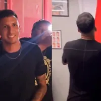 Emotivo: Leonel Vangioni fue homenajeado en el Glorias de River