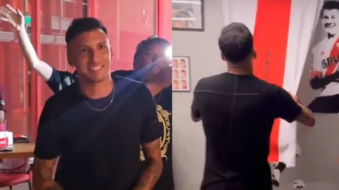 Vangioni fue homenajeado en Glorias.