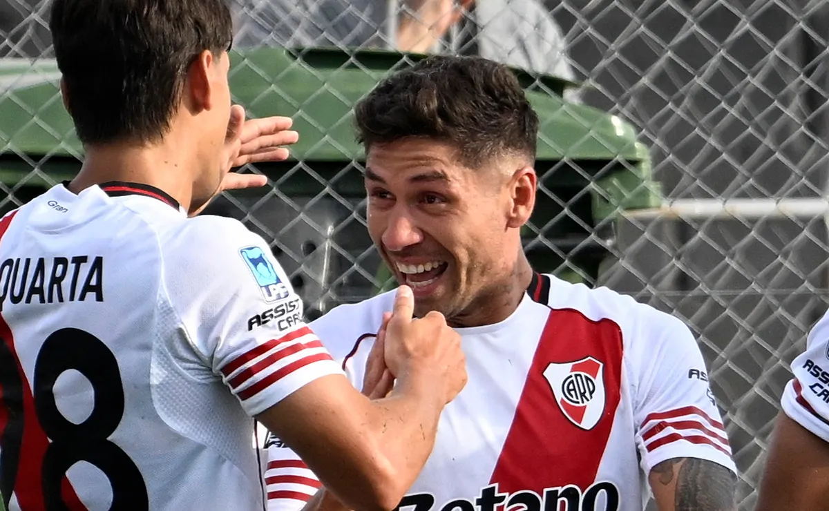 Montiel abrió la cuenta para River.