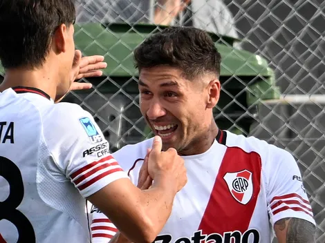 VIDEO | El gol de Cachete Montiel para el triunfo de River frente a Barracas