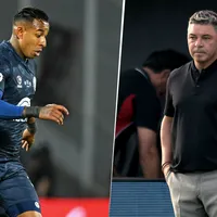 ¿Qué dijo? La respuesta de Gallardo cuando le preguntaron por Sebastián Villa