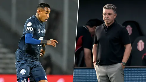 Sebastián Villa y Marcelo Gallardo.