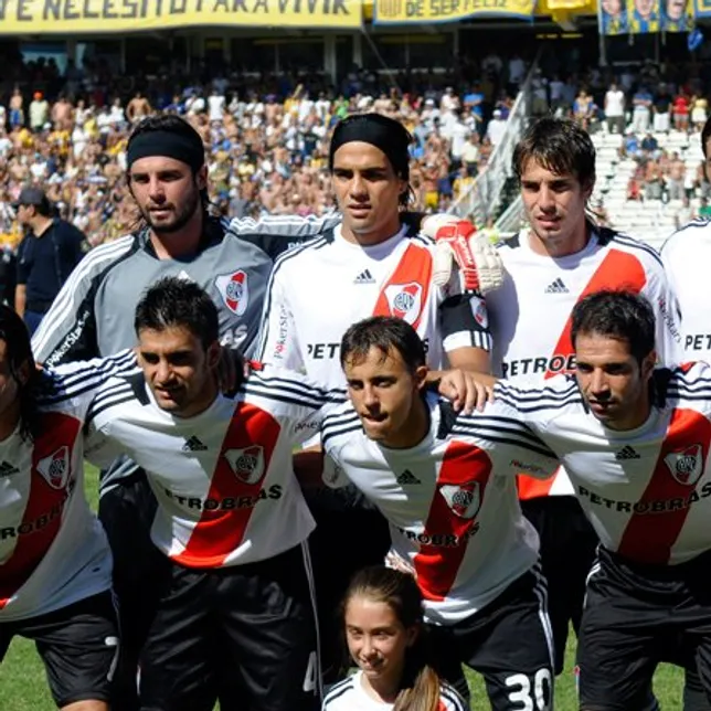 Radamel Falcao, en 2009, había sido el último jugador colombiano en ser capitán de River hasta este sábado.