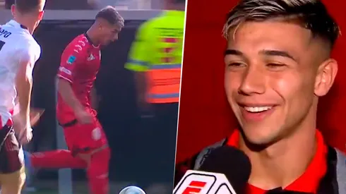 Enzo Taborda tiene 20 años y está en Barracas a préstamo desde Independiente.