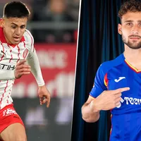 Dos debuts en un mismo partido: el Diablito Echeverri y Boselli se cruzaron en España