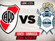 Seguí EN VIVO River vs. Gimnasia LP: transmisión exclusiva minuto a minuto