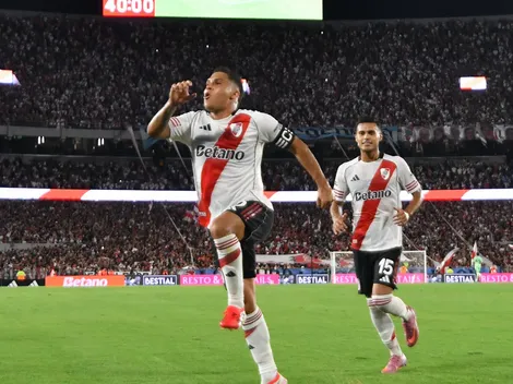 River 2-0 Gimnasia EN VIVO: doblete de Juanfer Quintero y Viña expulsado