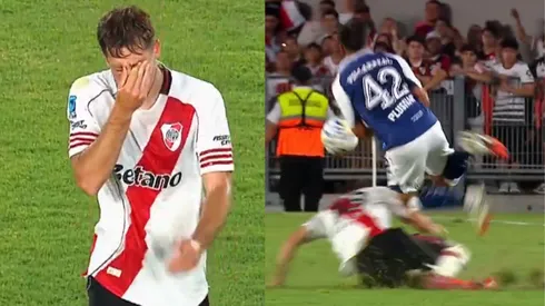 El lateral vio la roja y se fue a las duchas.