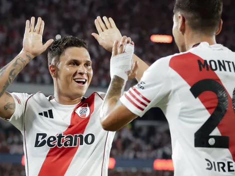 River tuvo una gran noche y venció cómodo a Gimnasia con doblete de Juanfer