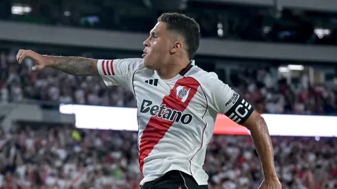 Juanfer fue la figura ante Gimnasia al anotar el doblete de la victoria.