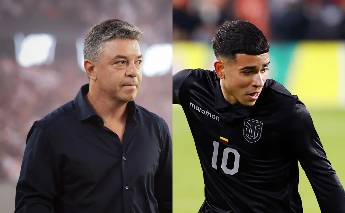 Gallardo confirmó a Kendry Paez como refuerzo de River.