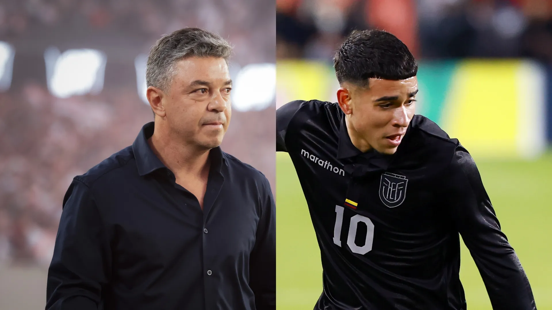 Gallardo confirmó a Kendry Paez como refuerzo de River y dijo que lo fue a buscar anteriormente.