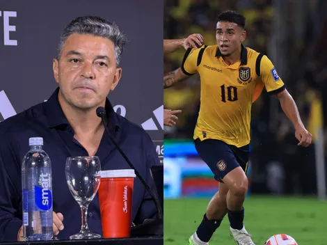 Qué características destacó Gallardo sobre Kendry Páez y en qué lugar del equipo lo imagina