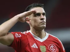 El guiño de Santos Borré a la gente de River en medio de su posible vuelta