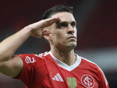 El guiño de Santos Borré a la gente de River en medio de su posible vuelta