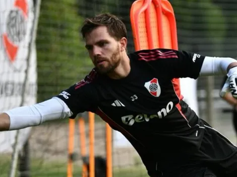 Mientras Armani se recupera, Ezequiel Centurión atajó en la Reserva de River
