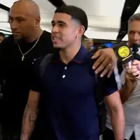 Las primeras palabras de Kendry Páez tras arribar a Ezeiza: qué dijo