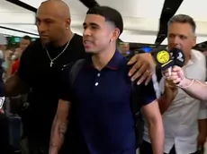 Las primeras palabras de Kendry Páez tras arribar a Ezeiza: qué dijo