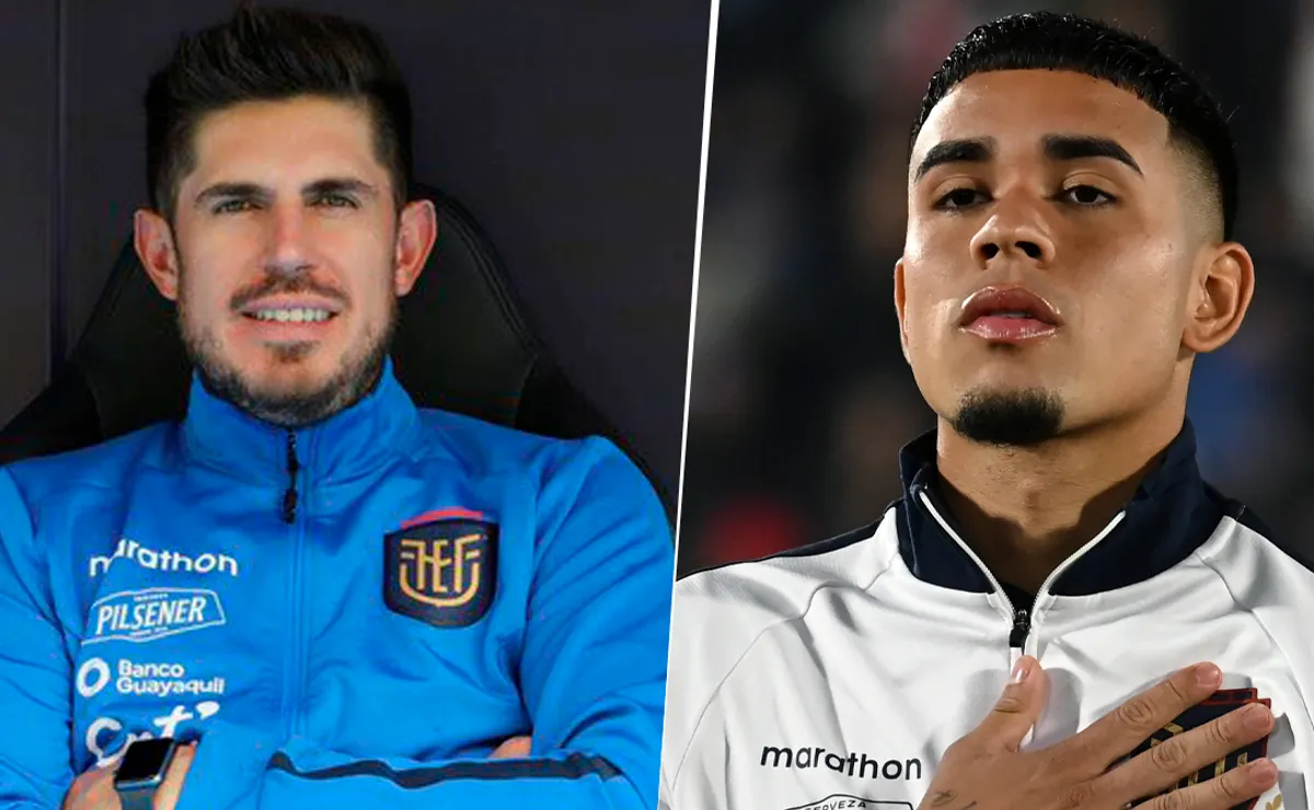 Diego Martínez y Kendry Páez.