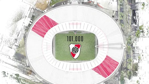 Así quedará el Monumental techado.