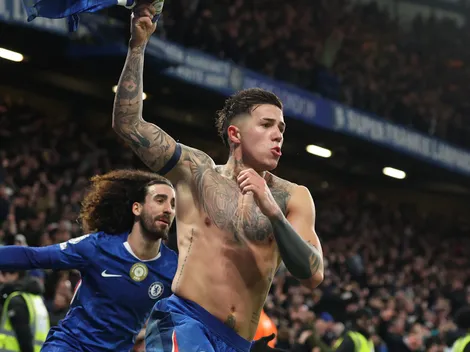 VIDEO: el gol agónico de Enzo Fernández para Chelsea contra West Ham