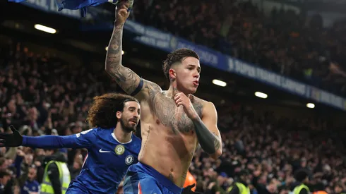 Enzo Fernández le dio el triunfo a Chelsea.