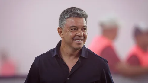 El DT tiene un motivo para sonreír.