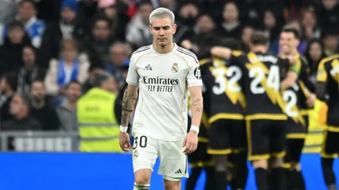 Mastantuono no realizó tiros al arco durante los 60 minutos que jugó ante Rayo Vallecano.