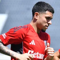 Tras el empate con Rosario Central, los jugadores de River que se entrenaron pese al día libre para el plantel