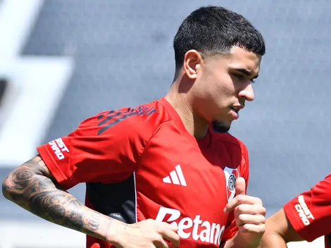 Tras el empate con Rosario Central, los jugadores de River que se entrenaron pese al día libre para el plantel