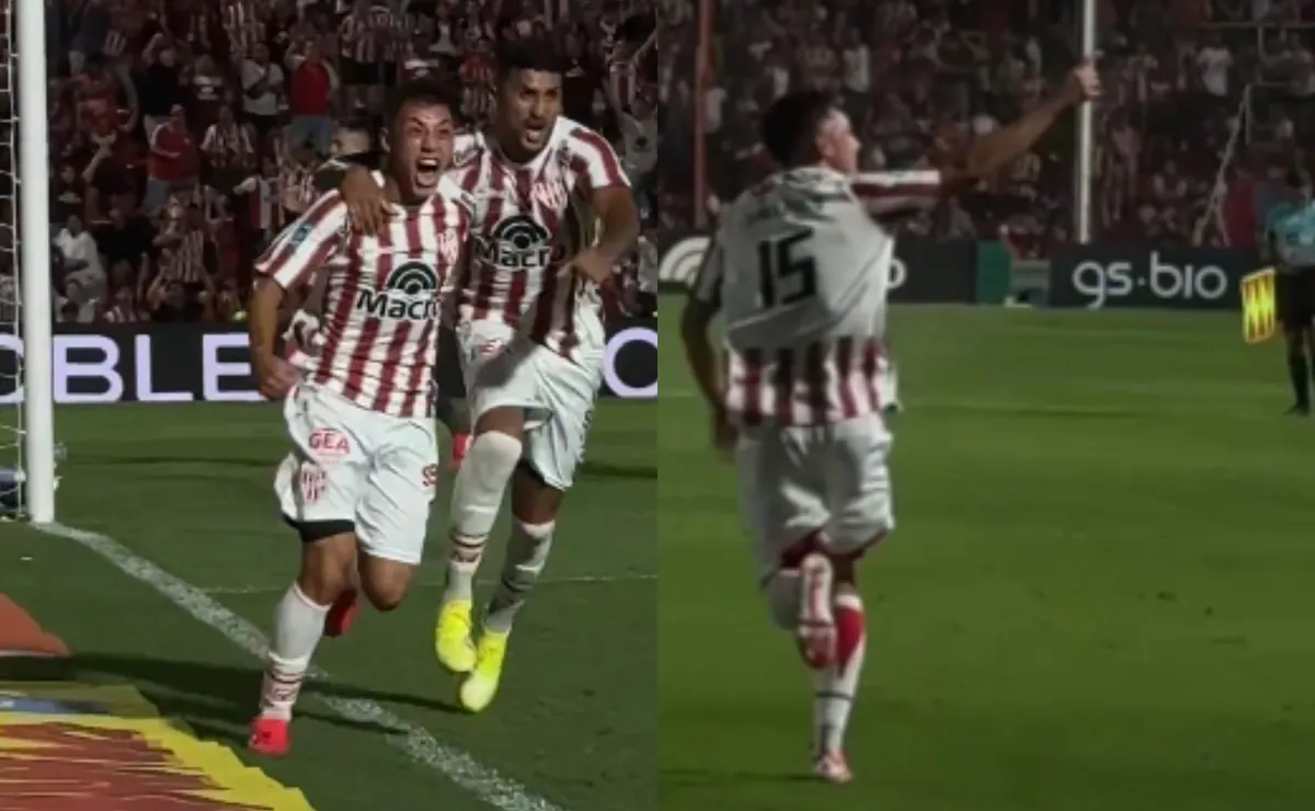 Matías Gallardo convirtió su primer gol en Primera.