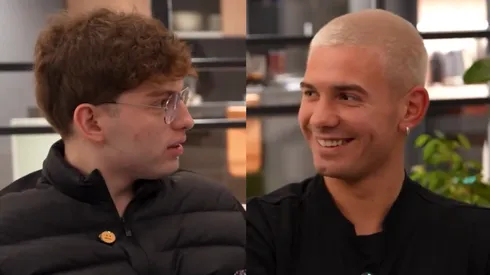 Mastantuono recordó su gol a Boca y chicaneó a todos.