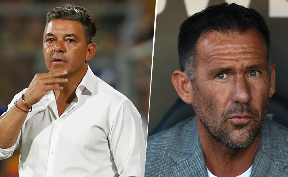 Marcelo Gallardo y Diego Dabove.