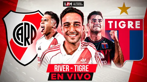 Seguí EN VIVO River vs. Tigre: transmisión exclusiva minuto a minuto
