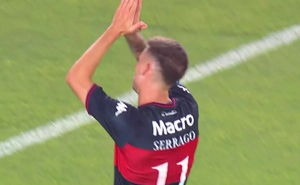 Serrago anotó el 1-0 para Tigre y le pidió perdón a la gente de River