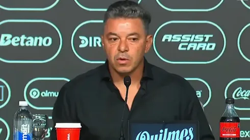 Gallardo intentó ser optimista tras la derrota.
