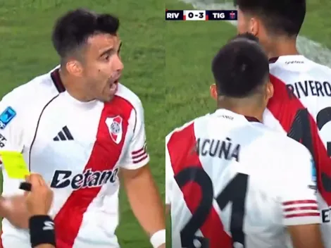 No se vio: Acuña explotó contra Rivero por un horror vs. Tigre