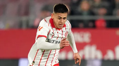 Echeverri participó por tercera vez con la camiseta de Girona.
